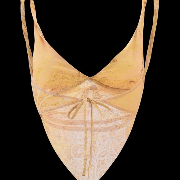 Tiger Mist Theo Lemon Set Top and Skirt - Picture 7 of 8